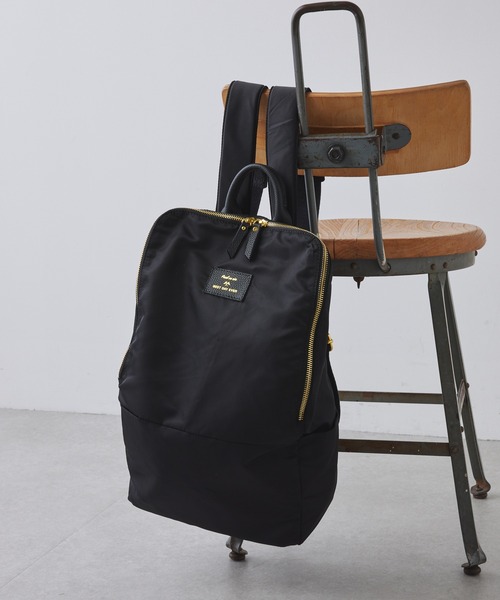 PUAL CE CIN（ピュアルセシン）の「【2023AW】ナイロンシンプルリュック（バックパック/リュック・レディース・ブラック・FREE）」の2枚目の写真