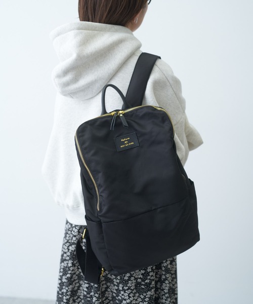 PUAL CE CIN（ピュアルセシン）の「【2023AW】ナイロンシンプルリュック（バックパック/リュック・レディース・ブラック・FREE）」の20枚目の写真