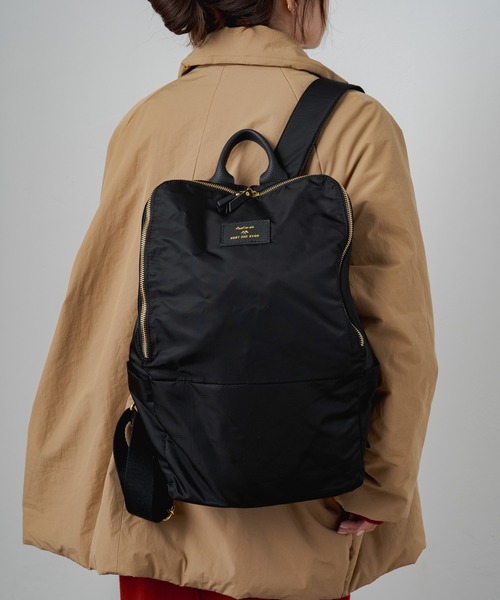 PUAL CE CIN（ピュアルセシン）の「【2023AW】ナイロンシンプルリュック（バックパック/リュック・レディース・ブラック・FREE）」の15枚目の写真