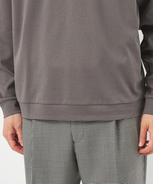 green label relaxing（グリーンレーベルリラクシング）の「L/A ポンチ タートルネック カットソー（Tシャツ/カットソー・メンズ・グレー/ブラック/ホワイト・S/M/L/XL）」の10枚目の写真