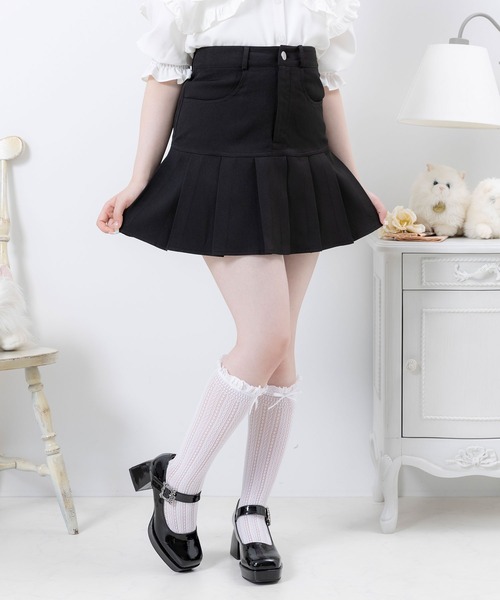 DearMyLoveRose(ディアマイラブローズ)の「ワイドプリーツミニスカート(スカート・レディース・ブラック/レッド/ブラウン・SMALL/MEDIUM/LARGE/X-LARGE/XX-LARGE)」の19枚目の写真