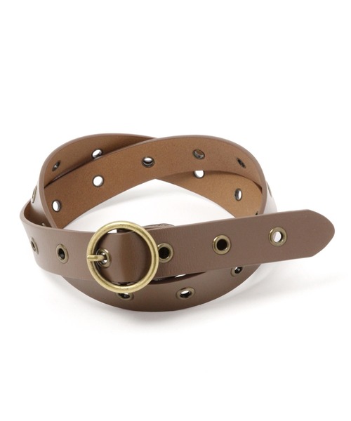 niko and...（ニコアンド）の「オリジナルハトメベルト（ベルト・レディース・ブラック/ブラウン・0）」の2枚目の写真