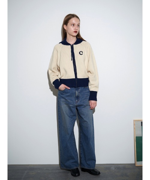 CHAROL（シャロル）の「ローウエストバギーデニムパンツ（デニムパンツ・レディース・グレー/インディゴブルー・S/M）」の3枚目の写真