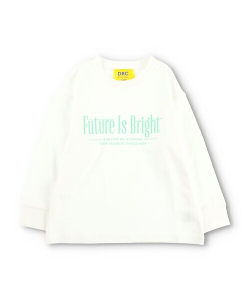 DRC branshes（ディーアールシーブランシェス）の「【WEB限定/DRC】綿100％bコレグラフィック長袖Tシャツ ロンT（Tシャツ/カットソー・キッズ・キナリ/その他7/その他4/その他2/その他5/その他9/ブルー/その他6/ホワイト/ブラック/ライトグレー/その他8/チャコールグレー/その他3/その他1/オフホワイト・100/120/130/140/150/160/110）」の11枚目の写真