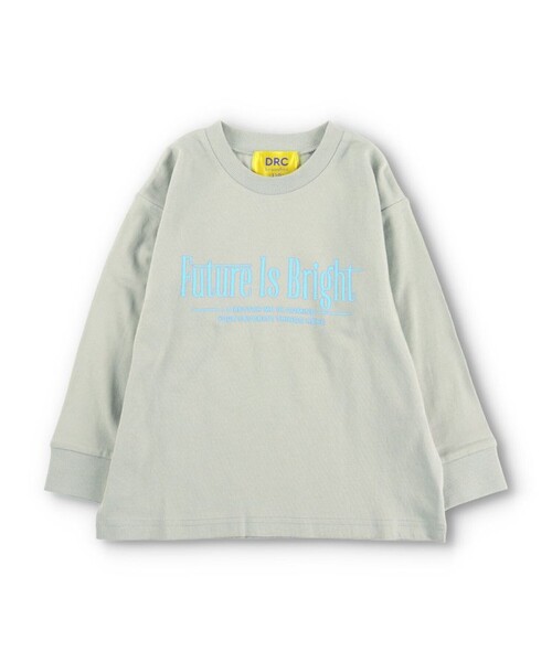 DRC branshes（ディーアールシーブランシェス）の「【WEB限定/DRC】綿100％bコレグラフィック長袖Tシャツ ロンT（Tシャツ/カットソー・キッズ・キナリ/その他7/その他4/その他2/その他5/その他9/ブルー/その他6/ホワイト/ブラック/ライトグレー/その他8/チャコールグレー/その他3/その他1/オフホワイト・100/120/130/140/150/160/110）」の12枚目の写真