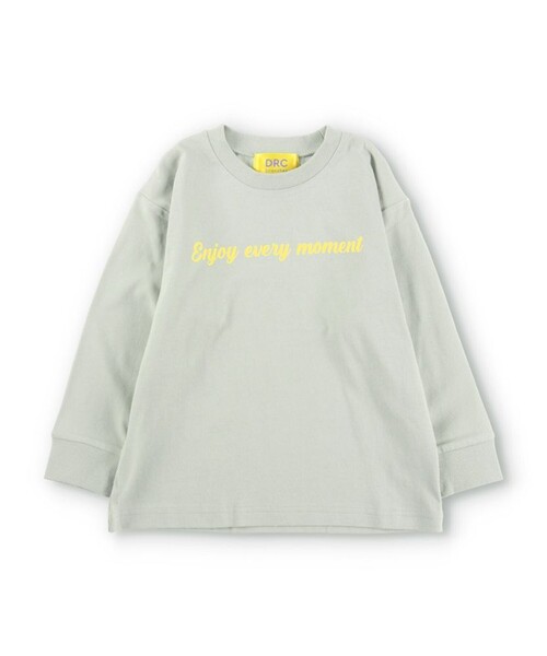 DRC branshes（ディーアールシーブランシェス）の「【WEB限定/DRC】綿100％bコレグラフィック長袖Tシャツ ロンT（Tシャツ/カットソー・キッズ・キナリ/その他7/その他4/その他2/その他5/その他9/ブルー/その他6/ホワイト/ブラック/ライトグレー/その他8/チャコールグレー/その他3/その他1/オフホワイト・100/120/130/140/150/160/110）」の14枚目の写真
