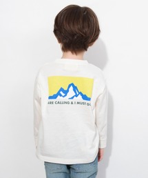 DRC branshes | 【WEB限定/DRC】綿100％bコレグラフィック長袖Tシャツ ロンT(Tシャツ/カットソー)