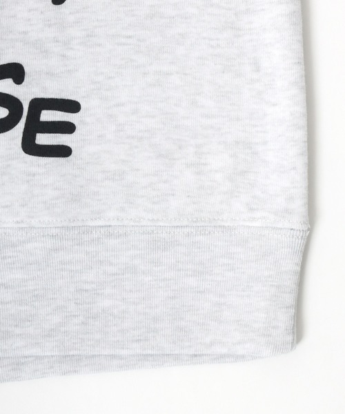 Disney（ディズニー）の「Disney/ディズニー ミッキー レトロプリント 裏起毛 スウェットトレーナー レディース メンズ トップス（スウェット・レディース・グリーン/ダークブルー/スミクロ/アッシュ・M/L/LL）」の16枚目の写真