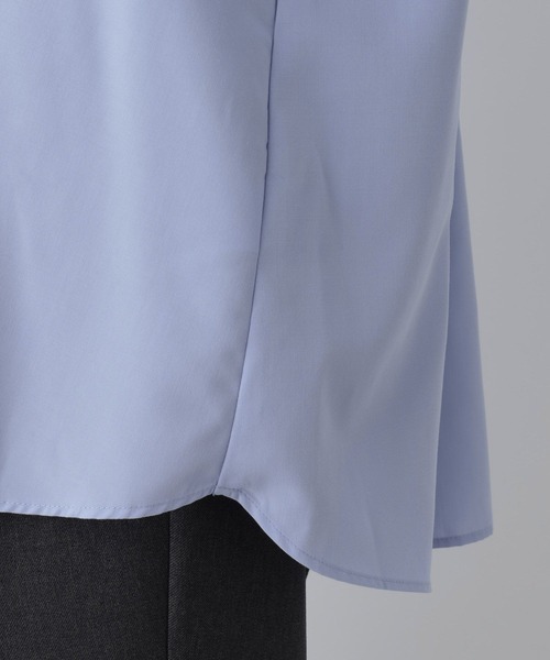 GLOBAL WORK(グローバルワーク)の「2WAYボウタイシャツ/MATINEE LINE/972871(シャツ/ブラウス・レディース・ラベンダー/サックスブルー/オフホワイト・LARGE/MEDIUM)」の4枚目の写真