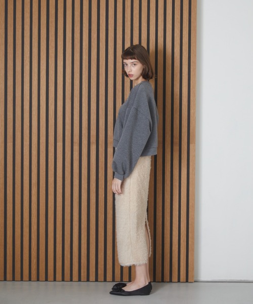 MIRO AMURETTE(ミロアミュレット)の「niwatori charm punch sweat/チャーム付きスウェット(スウェット・レディース・アイボリー/グレー・FREE)」の17枚目の写真