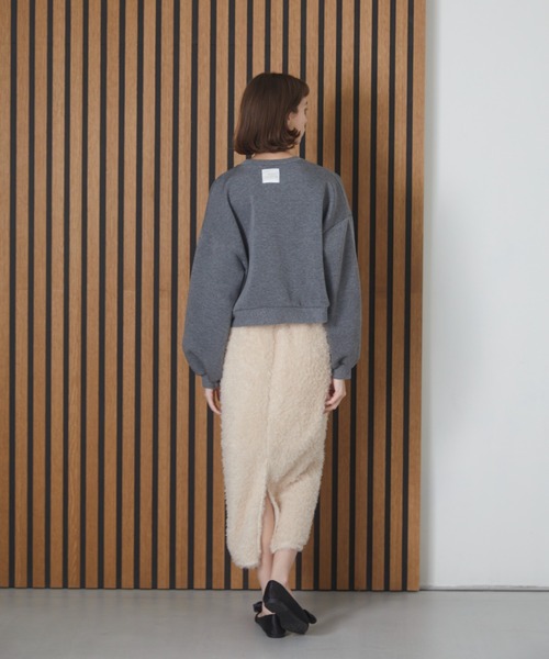 MIRO AMURETTE(ミロアミュレット)の「niwatori charm punch sweat/チャーム付きスウェット(スウェット・レディース・アイボリー/グレー・FREE)」の18枚目の写真