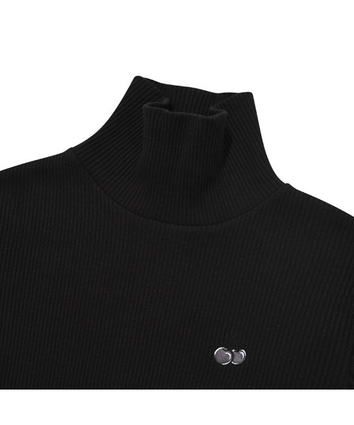 KIRSH(キルシー)の「KIRSH CHERRY BASIC TURTLE NECK T-SHIRT/キルシー チェリー タートルネックTシャツ【S】(Tシャツ/カットソー・レディース・ブルー/アイボリー/ブラック・ONE SIZE)」の14枚目の写真