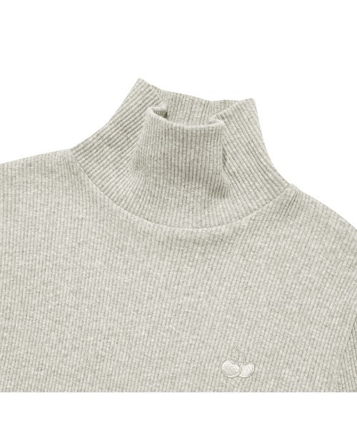 KIRSH(キルシー)の「KIRSH CHERRY BASIC TURTLE NECK T-SHIRT/キルシー チェリー タートルネックTシャツ【S】(Tシャツ/カットソー・レディース・ブルー/アイボリー/ブラック・ONE SIZE)」の18枚目の写真