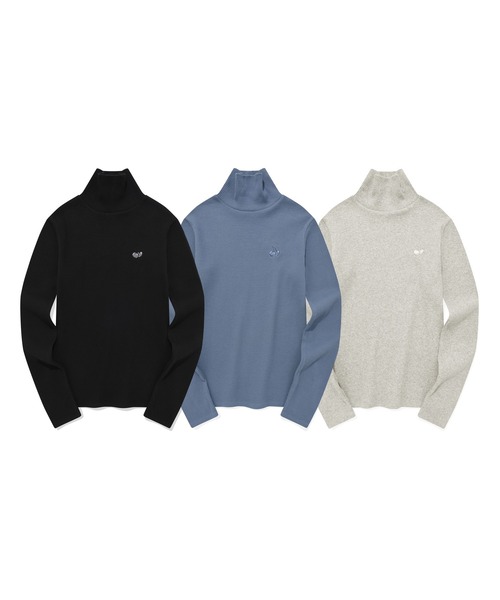 KIRSH(キルシー)の「KIRSH CHERRY BASIC TURTLE NECK T-SHIRT/キルシー チェリー タートルネックTシャツ【S】(Tシャツ/カットソー・レディース・ブルー/アイボリー/ブラック・ONE SIZE)」の21枚目の写真