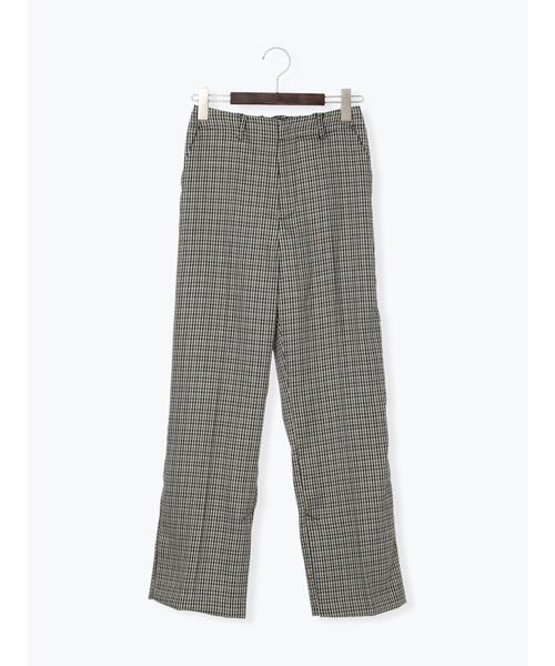 Te chichi（テチチ）の「ストレートスリットパンツ（その他パンツ・レディース・ブラック/モカ/ダークブラウン・M/S）」の14枚目の写真