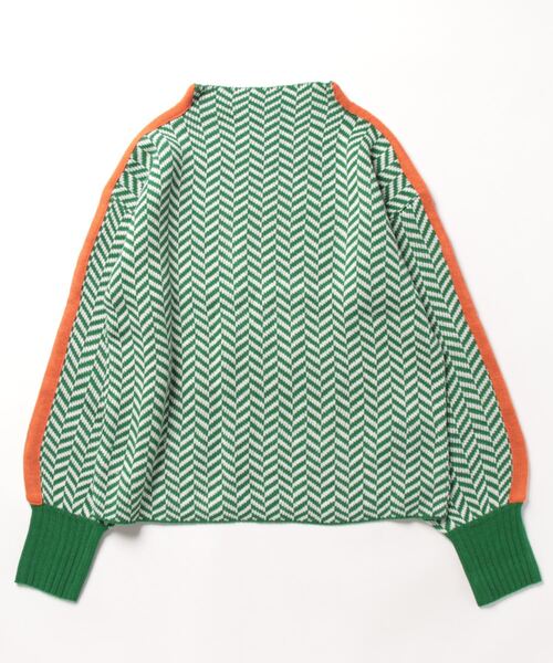 STYLEBLOCK（スタイルブロック）の「ヘリンボーン柄ニットライン