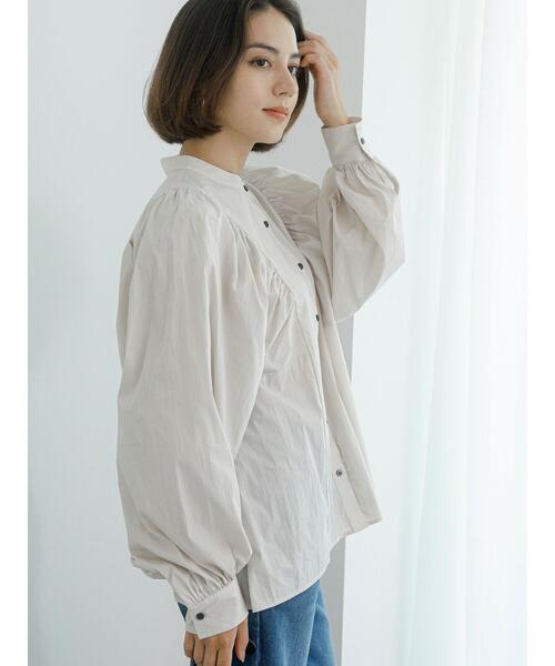 Te chichi（テチチ）の「ボリュームスリーブブラウス（シャツ/ブラウス・レディース・チャコールグレー/グリーン/グレー・F）」の16枚目の写真