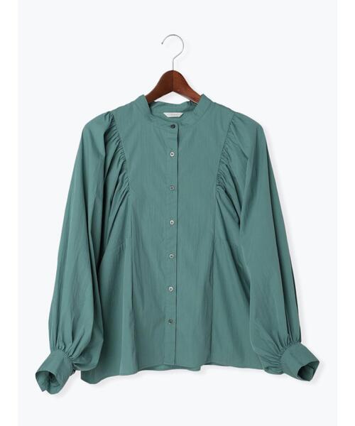 Te chichi（テチチ）の「ボリュームスリーブブラウス（シャツ/ブラウス・レディース・チャコールグレー/グリーン/グレー・F）」の19枚目の写真