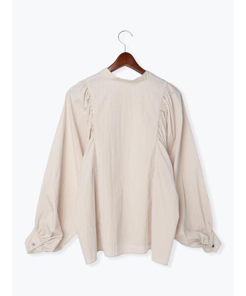 Te chichi（テチチ）の「ボリュームスリーブブラウス（シャツ/ブラウス・レディース・チャコールグレー/グリーン/グレー・F）」の22枚目の写真