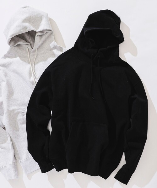 BEAMS T（ビームスティー）の「newT / Hoodie（パーカー・メンズ・ライトグレー/グレー系その他/ブラック/ネイビー/ブルー/オレンジ/イエロー・MEDIUM/LARGE/SMALL/XX-LARGE/X-LARGE/X-SMALL）」の2枚目の写真