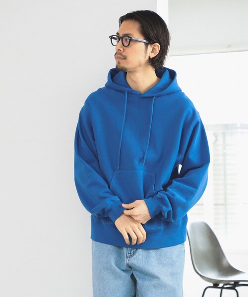 B:MING by BEAMS(ビーミングバイビームス)の「ambiance / OverDye Hoodie(パーカー・メンズ・ブラウン/ブルー系その他3・MEDIUM/LARGE/X-LARGE/SMALL)」の11枚目の写真