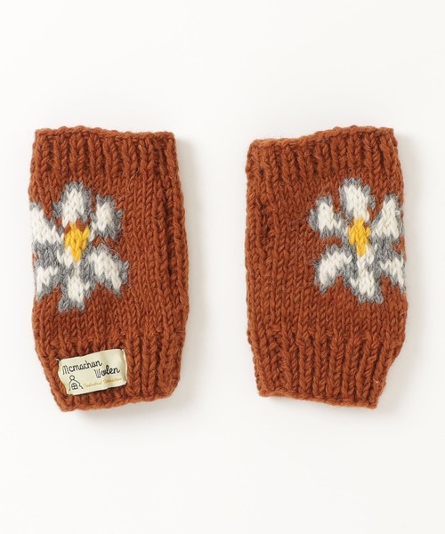 niche.（ニッチ）の「MacMahon Knitting Mills Hand Warmer-Flower