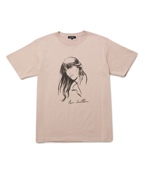 bonjour records（ボンジュールレコーズ）の「【Stephane Manel/ステファンマネル】 LD TEE LDショートスリーブTシャツ（Tシャツ/カットソー・メンズ・ホワイト/チャコールグレー/ピンク・XL/S/M/L）」の3枚目の写真