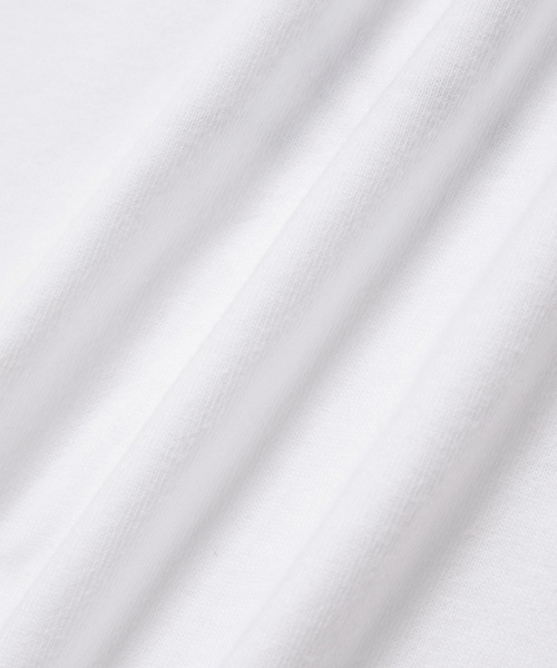 bonjour records（ボンジュールレコーズ）の「【Stephane Manel/ステファンマネル】 LD TEE LDショートスリーブTシャツ（Tシャツ/カットソー・メンズ・ホワイト/チャコールグレー/ピンク・XL/S/M/L）」の10枚目の写真