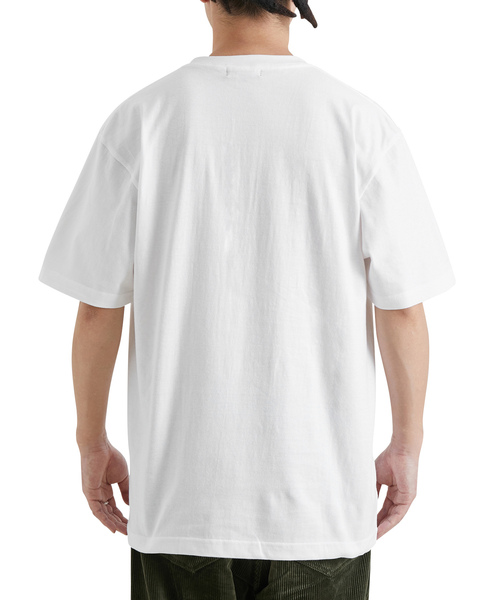 bonjour records（ボンジュールレコーズ）の「【Stephane Manel/ステファンマネル】 LD TEE LDショートスリーブTシャツ（Tシャツ/カットソー・メンズ・ホワイト/チャコールグレー/ピンク・XL/S/M/L）」の14枚目の写真