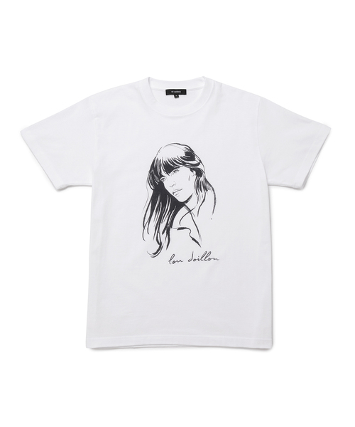 bonjour records（ボンジュールレコーズ）の「【Stephane Manel/ステファンマネル】 LD TEE LDショートスリーブTシャツ（Tシャツ/カットソー・メンズ・ホワイト/チャコールグレー/ピンク・XL/S/M/L）」の15枚目の写真