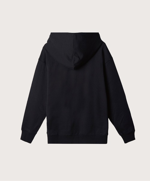 LOVE POMME POMME(ラブポムポム)の「LOVE POMME POMME Original Hoodie ロゴパーカー(パーカー・レディース・ブラック/グリーン・FREE)」の3枚目の写真