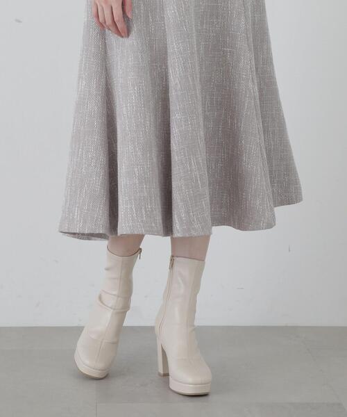 PROPORTION BODY DRESSING(プロポーションボディドレッシング)の「スプリングツイードマーメイドスカート / 1214120003(スカート・レディース・ブラック/グレー・X-SMALL/SMALL/MEDIUM)」の17枚目の写真