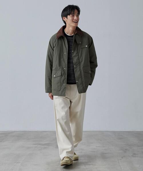 coen(コーエン)の「パデットフィッシングジャケット(ブルゾン・メンズ・ブラック/ダークグリーン・S/M/L/XL)」の4枚目の写真