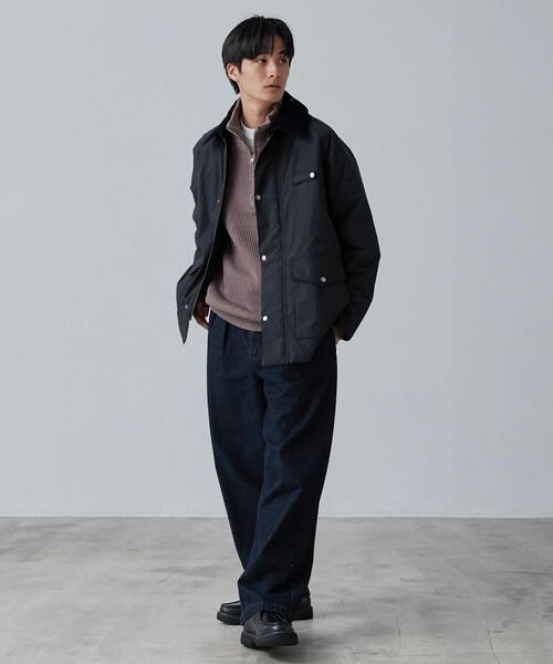 coen(コーエン)の「パデットフィッシングジャケット(ブルゾン・メンズ・ブラック/ダークグリーン・S/M/L/XL)」の8枚目の写真