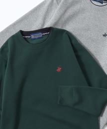 BEVERLY HILLS POLO CLUB/ビバリーヒルズポロクラブ 裏起毛 ワンポイント刺繍ロゴ スウェットトレーナー レディース メンズ トップス