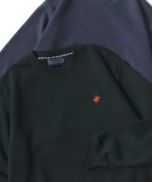 BEVERLY HILLS POLO CLUB/ビバリーヒルズポロクラブ 裏起毛 ワンポイント刺繍ロゴ スウェットトレーナー レディース メンズ トップス