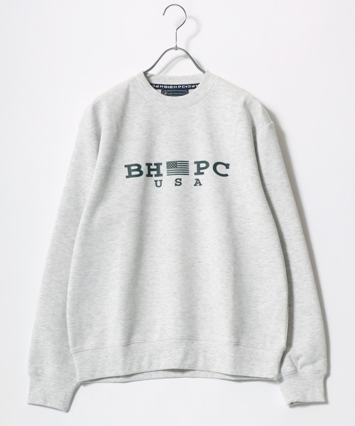 BEVERLY HILLS POLO CLUB（ビバリーヒルズポロクラブ）の「2025AW BEVERLY HILLS POLO CLUB/ビバリーヒルズポロクラブ 裏起毛 ワンポイント刺繍ロゴ スウェットトレーナー レディース メンズ トップス（スウェット・レディース・ワインレッド/グレー/ダークグリーン/グレイッシュブルー/ブラック/ネイビー/ブルー系その他2/ブラック系その他/オートミール/ブルー系その他/グレー系その他/ブラック系その他2/ブルー系その他3/ネイビー系/レッド系その他/グリーン系その他・M/L/LL）」の20枚目の写真