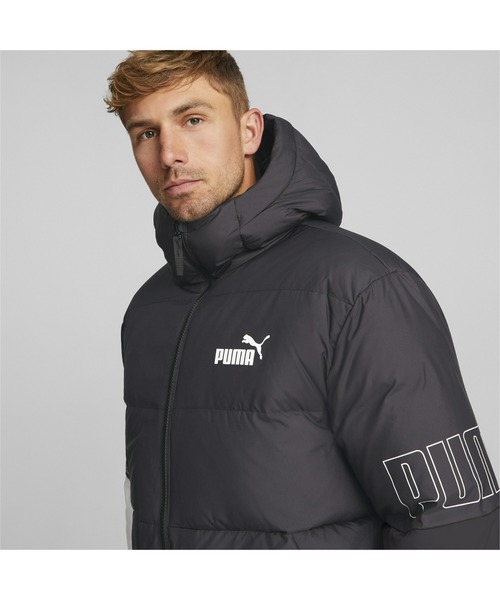 PUMA（プーマ）の「PUMA プーマ メンズ PUMA POWER ダウンジャケット（ブルゾン・メンズ・カーキ/ブラック・LARGE/X-LARGE/MEDIUM/SMALL/XX-LARGE）」の8枚目の写真