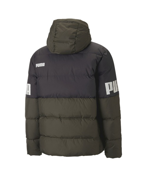 PUMA（プーマ）の「PUMA プーマ メンズ PUMA POWER ダウンジャケット（ブルゾン・メンズ・カーキ/ブラック・LARGE/X-LARGE/MEDIUM/SMALL/XX-LARGE）」の13枚目の写真