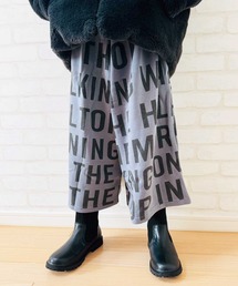 ガウチョパンツ ガウチョパンツ」に該当するパンツ（裏起毛 / ワイド