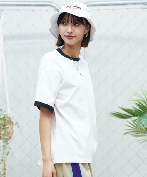 adidas(アディダス)の「adidas/アディダス Tシャツ オーバーサイズ クルーネック ルーズフィット JSY22(Tシャツ/カットソー・レディース・ホワイト/ライトブルー/イエロー・XL/L/M)」の20枚目の写真