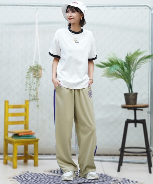 adidas(アディダス)の「adidas/アディダス Tシャツ オーバーサイズ クルーネック ルーズフィット JSY22(Tシャツ/カットソー・レディース・ホワイト/ライトブルー/イエロー・XL/L/M)」の21枚目の写真