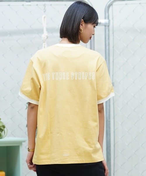 ビンテージ　ダブルフェイスtシャツ フェードネイビー✖イエロー好配色 ビンテージ ダブルフェイスtシャツ フェードネイビー✖イエロー好配色