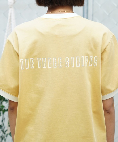 adidas(アディダス)の「adidas/アディダス Tシャツ オーバーサイズ クルーネック ルーズフィット JSY22(Tシャツ/カットソー・レディース・ホワイト/ライトブルー/イエロー・XL/L/M)」の9枚目の写真