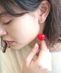 Three Four Time | チェリーピアス(ピアス（両耳用）)