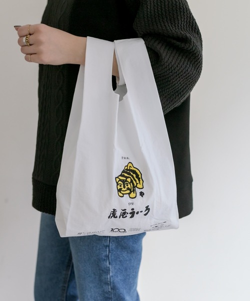 ear PAPILLONNER（イアパピヨネ）の「虎屋ういろ×ear コラボエコバッグ（エコバッグ/サブバッグ・レディース・カーキ・FREE）」の12枚目の写真