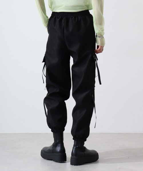 アジャスタブルパンツ　ブラック　L タルテックス 51644 ブラック 安全靴 ミドルカット - 安全靴