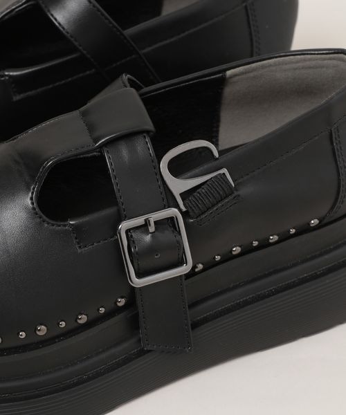 JEANASIS(ジーナシス)の「Tストラップアツゾコシューズ/100807(その他シューズ・レディース・ブラック/ブラック系その他・LARGE/MEDIUM)」の10枚目の写真