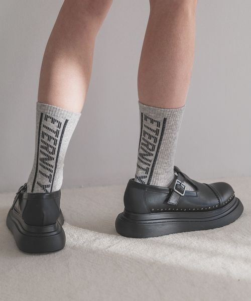 JEANASIS(ジーナシス)の「Tストラップアツゾコシューズ/100807(その他シューズ・レディース・ブラック/ブラック系その他・LARGE/MEDIUM)」の17枚目の写真