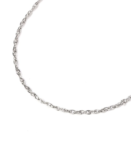 BAYFLOW（ベイフロー）の「ステンレスロープチェーンネックレス（ネックレス・レディース・ライトグレー/イエロー・FREE）」の2枚目の写真